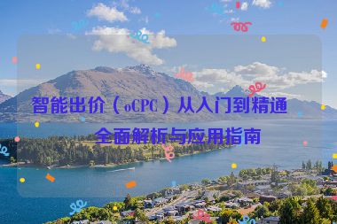 智能出價(jià)（oCPC）從入門到精通，全面解析與應(yīng)用指南