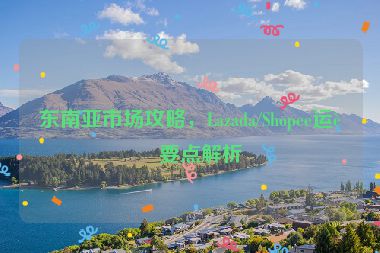 東南亞市場攻略，Lazada/Shopee運營要點解析