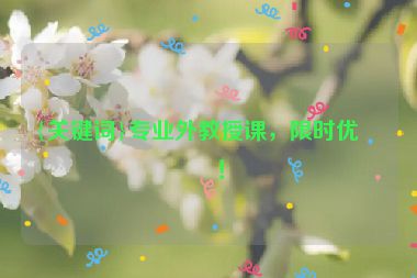 {關(guān)鍵詞}專業(yè)外教授課，限時優(yōu)惠！